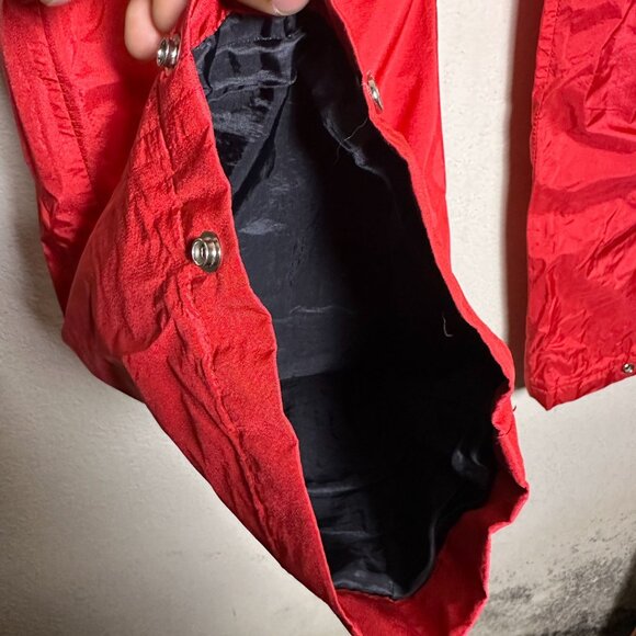 Sierra West Goretex Straight Fit Pant Women M Snow Ski VTG 90s Boarding Red Slim - Picture 8 of 16